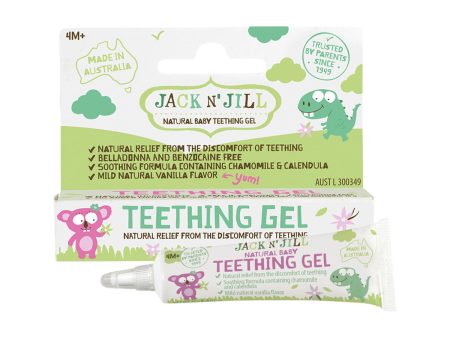 Jack N  Jill Teething Gel (4 months+) 15g Supply