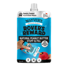 Mayver s Rover s Reward Natural Dogs Peanut Butter Pouch 180g x8 Fashion