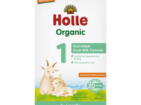 Holle Organic Goat Milk Infant Formula 1 with DHA 400g Fashion