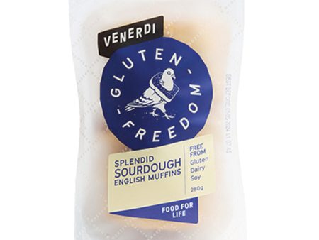 Gluten Freedom Splendid Sourdough English Muffins 280g Online Sale