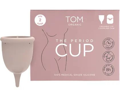 TOM Organic The Period Cup Size 2 Super x6 Fashion