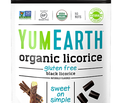 Yum Earth Organic Licorice Black 142g x 6 Hot on Sale