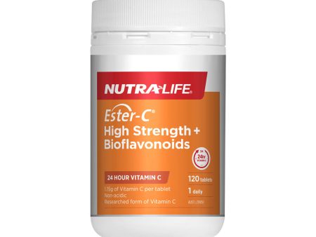 NutraLife Ester-C High Strength + Bioflavonoids 120t Online now