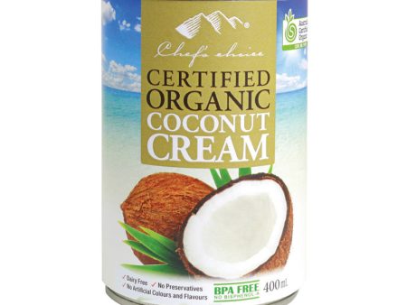 Chef s Choice Organic Coconut Cream 400ml Online Hot Sale