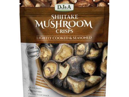 DJ&A Shiitake Mushroom Crisps 12x30g Online now