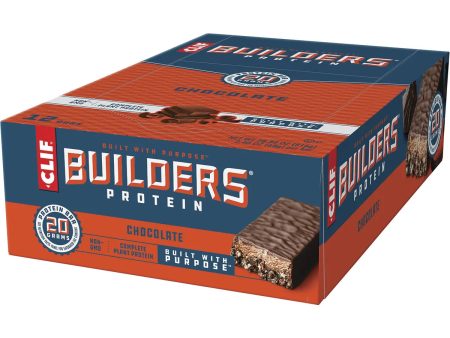 Clif Builders Bar Chocolate 12x68g Supply