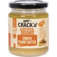 Every Bit Organic Raw Crack d Smooth Peanut Butter 250g Discount