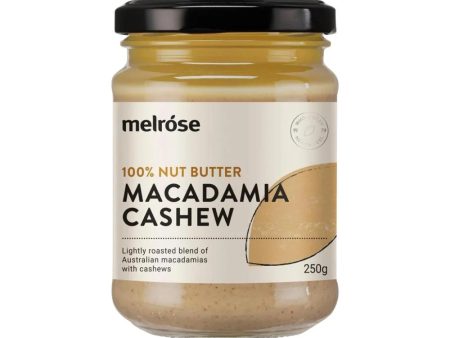 Melrose Natural Macadamia Cashew Nut Butter 250g Fashion