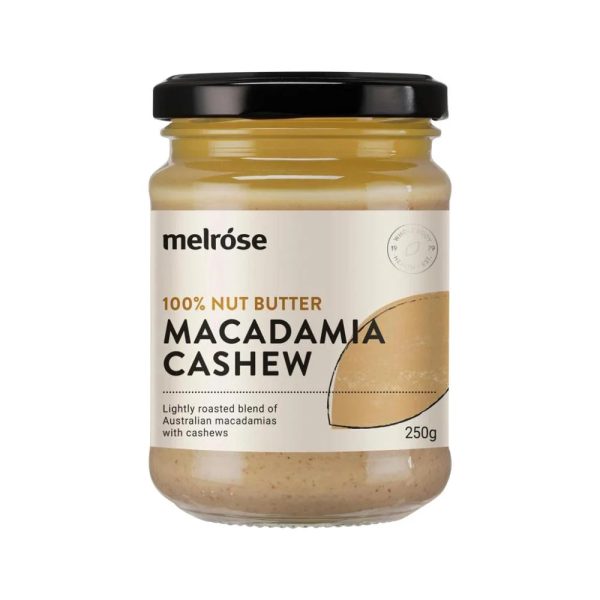 Melrose Natural Macadamia Cashew Nut Butter 250g Fashion