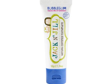 Jack N  Jill Children s Natural Toothpaste with Calendula Bubblegum (Fluoride Free) 3x50g pack Fashion