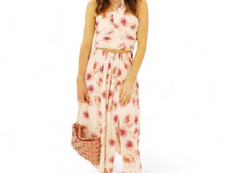 La Jolla One Shoulder Floral Top on Sale