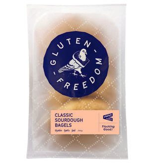 Gluten Freedom Fancier Sourdough Bagels 4 pack 344g Sale