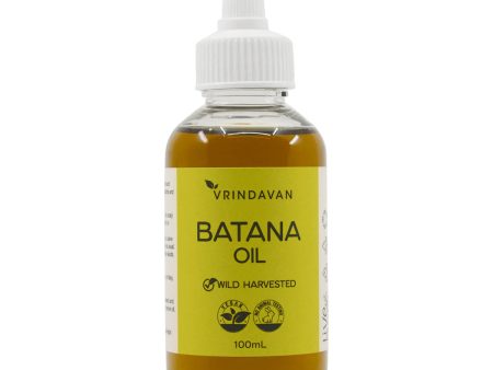 Vrindavan Organic Batana Oil 100ml - Premium Quality for Radiant Skin & Hair Online