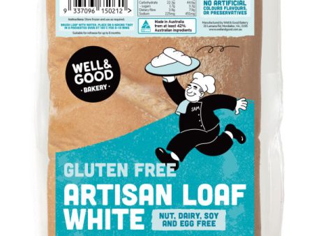 Well & Good Gluten Free Artisan Loaf White 500g Cheap