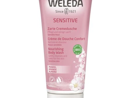 Weleda Almond Sensitive Skin Body Wash 200ml For Discount