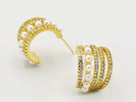 Sicily Pearly Hoop Online Hot Sale