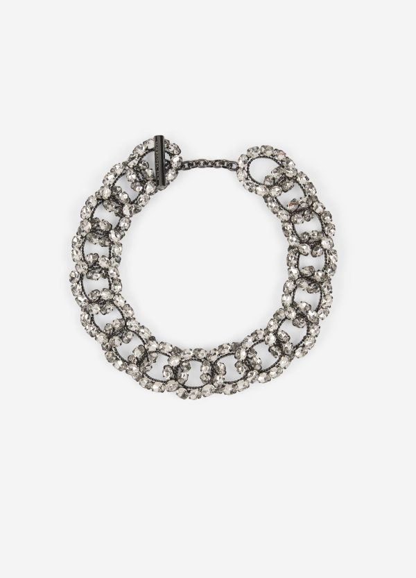 Strass choker For Discount