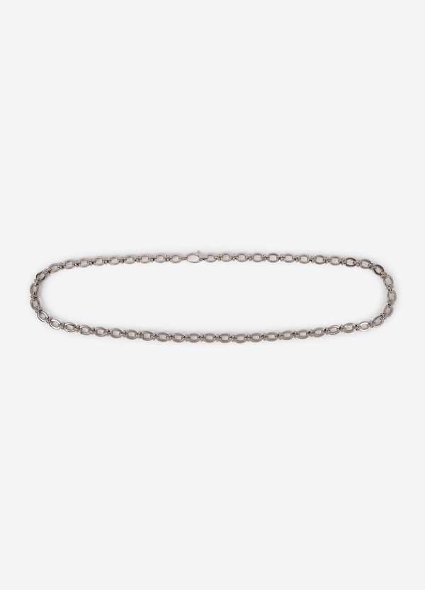 Silvery chain belt Online Hot Sale